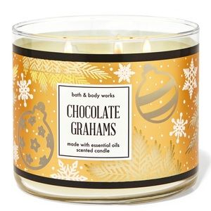 B&BW Chocolate Grahams 3-Wick Candle